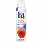 Fa Floral Protect Poppy& Bluebell dámský antiperspirant sprej 150 ml 