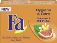 Fa Hygiene Care Grapefruit Milk Protein  100 g  toaletní mýdlo s antibakteriálním efektem 