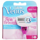 Gillette Venus Spa Breeze 8 ks  náhradní břity 