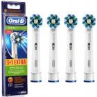 Oral-B Cross Action EB50 - 4 ks náhradní kartáčové hlavice 